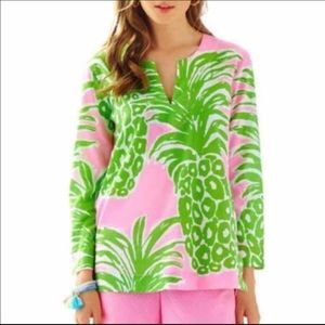 Lilly Pulitzer Amelia Island Tunic in Pink Pout Flamenco - NIB, Small